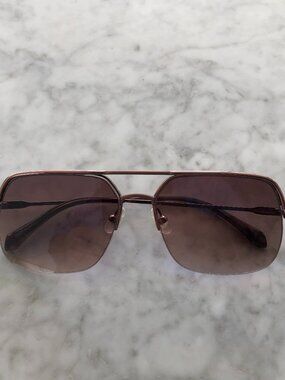 NEW SAMA EYEWEAR SUNGLASSES MODEL COOPER IN FRENCH-AMBER COLOR COMBINATION